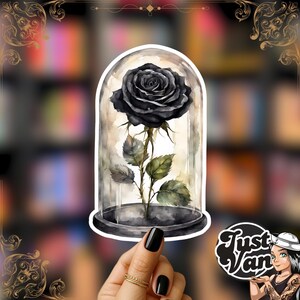Rose Sticker, Scrapbooking, Journaling, Laptop Accessories, Tumbler Stickers, Holiday Gifts, Gift Ideas,