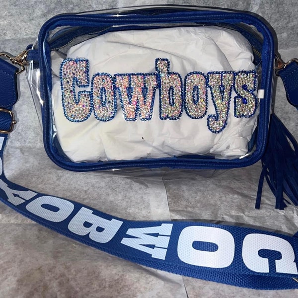 Dallas Cowboys Clear Bag Etsy