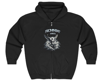 Heavy Blend Zip Hoodie: Everyday Casual Hoodie, Cozy Streetwear Jacket