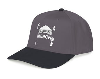 Casquette avec logo brodé : casquette de baseball unisexe streetwear, mélange polyester-coton