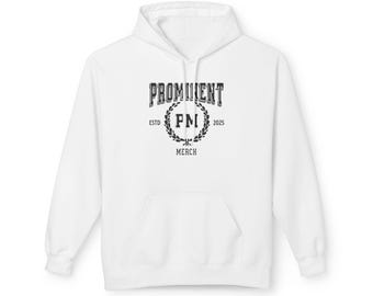 Sweat à capuche universitaire avec logo : vêtement streetwear unisexe