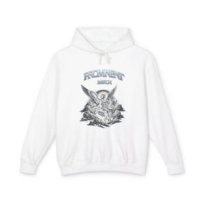 Prominent Merch Angel Hoodie: Lightweight Graphic Pullover Hoodie, Trendy Fan Streetwear Apparel image 1
