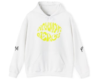 Unisex Heavy Blend Hoodie: Modern Graphic Pullover Hooded Sweatshirt, Winter Streetwear Apparel