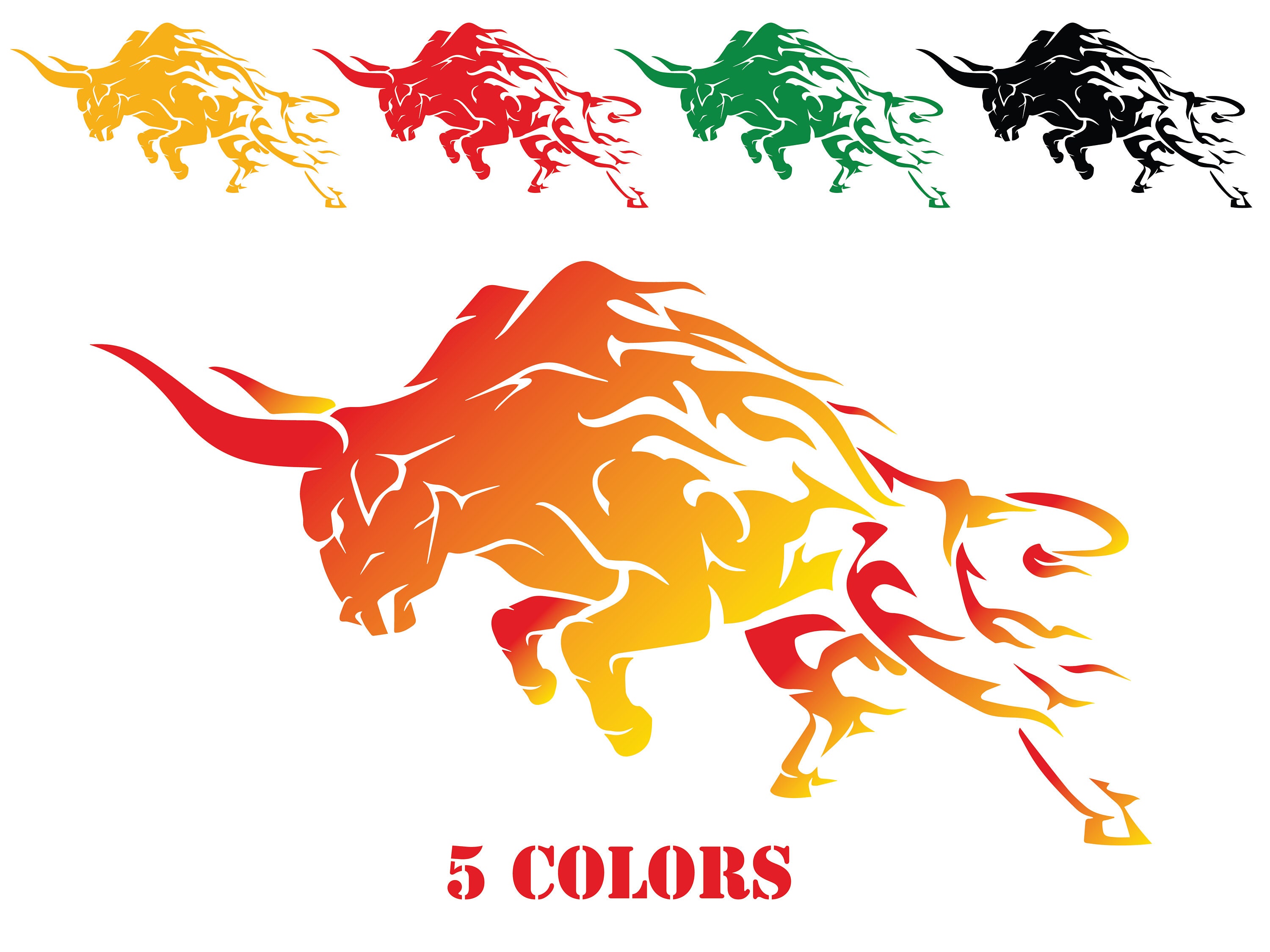 Bull Png Red Bull Png Bull Silhouette Angry Bull Bull Digital File Digital Download Instant Download