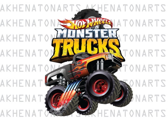 Hot Wheels Monster Truck Png Monster Truck Sublimation - Etsy