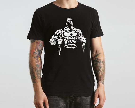 Muscle hotsell shirt design