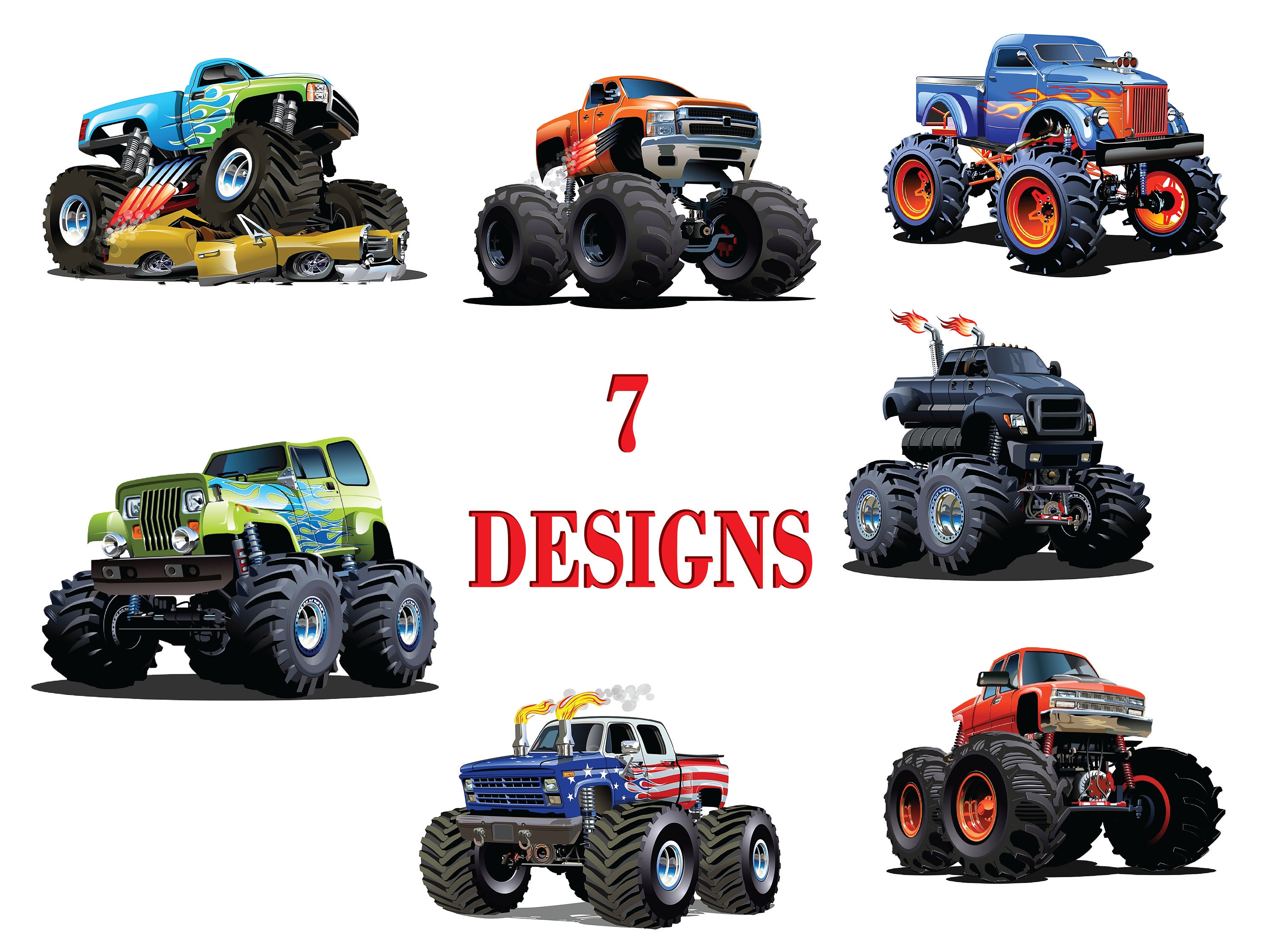 Bigfoot Is A Monster Truck, Bigfoot, Truck, Car PNG and Vector with  Transparent Background for Free Download