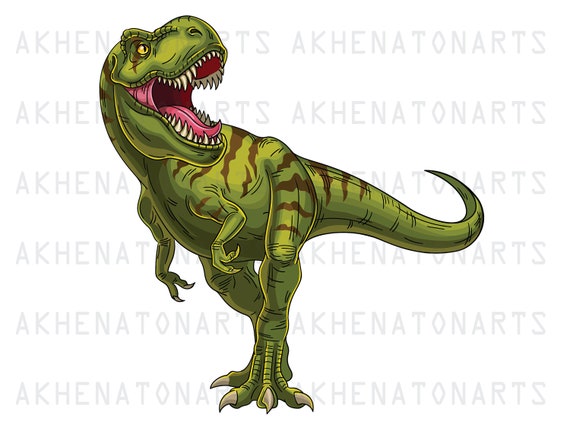 T-Rex , Tyrannosaurus Rex Png , T-Rex Dinosaur Png , Dino Png , Digital  Clipart Png , Digital Downloads