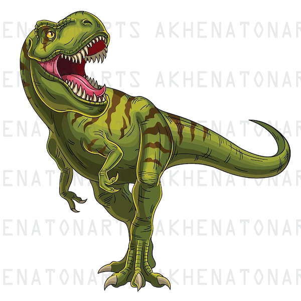 T-Rex , Tyrannosaurus Rex Png , T-Rex Dinosaur Png , Dino Png , Digital Clipart Png , Digital Downloads