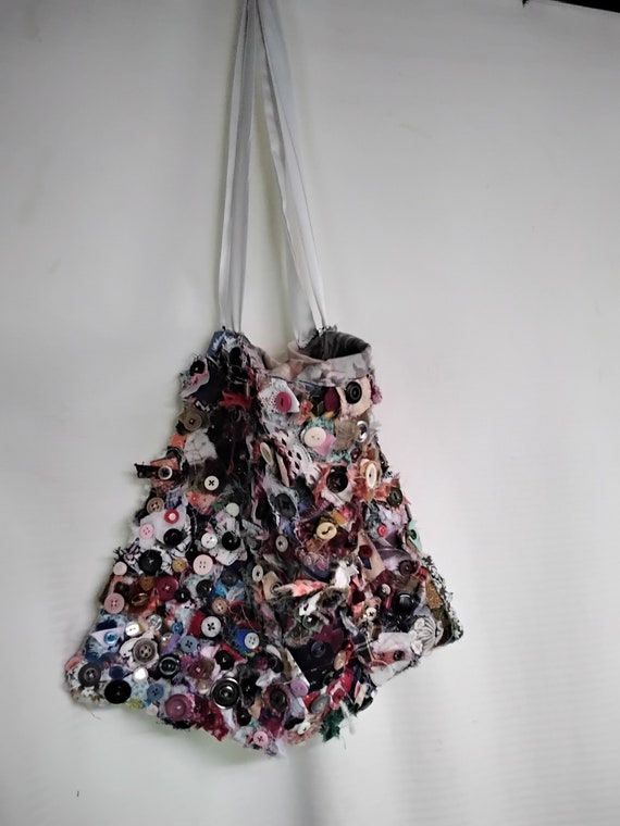 Snippet Art/junk Art/junk Purse/fibre Art/ Shoulder Bag/purse/handbag /tote/boho/hippy/gypsy Style - Etsy