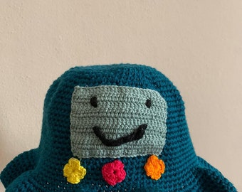 Bob méduse 2 | Bonnet fait main au crochet