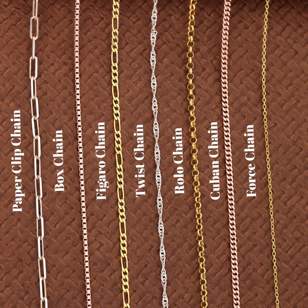 Dainty Chain Necklace for Women Sterling Silver Chain for Girls Figaro ...