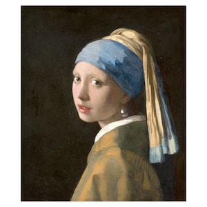 Vermeers meisje met de parel: beroemde Nederlandse kunst (digitale download)