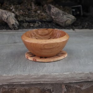Hand-Turned Oak Bowl