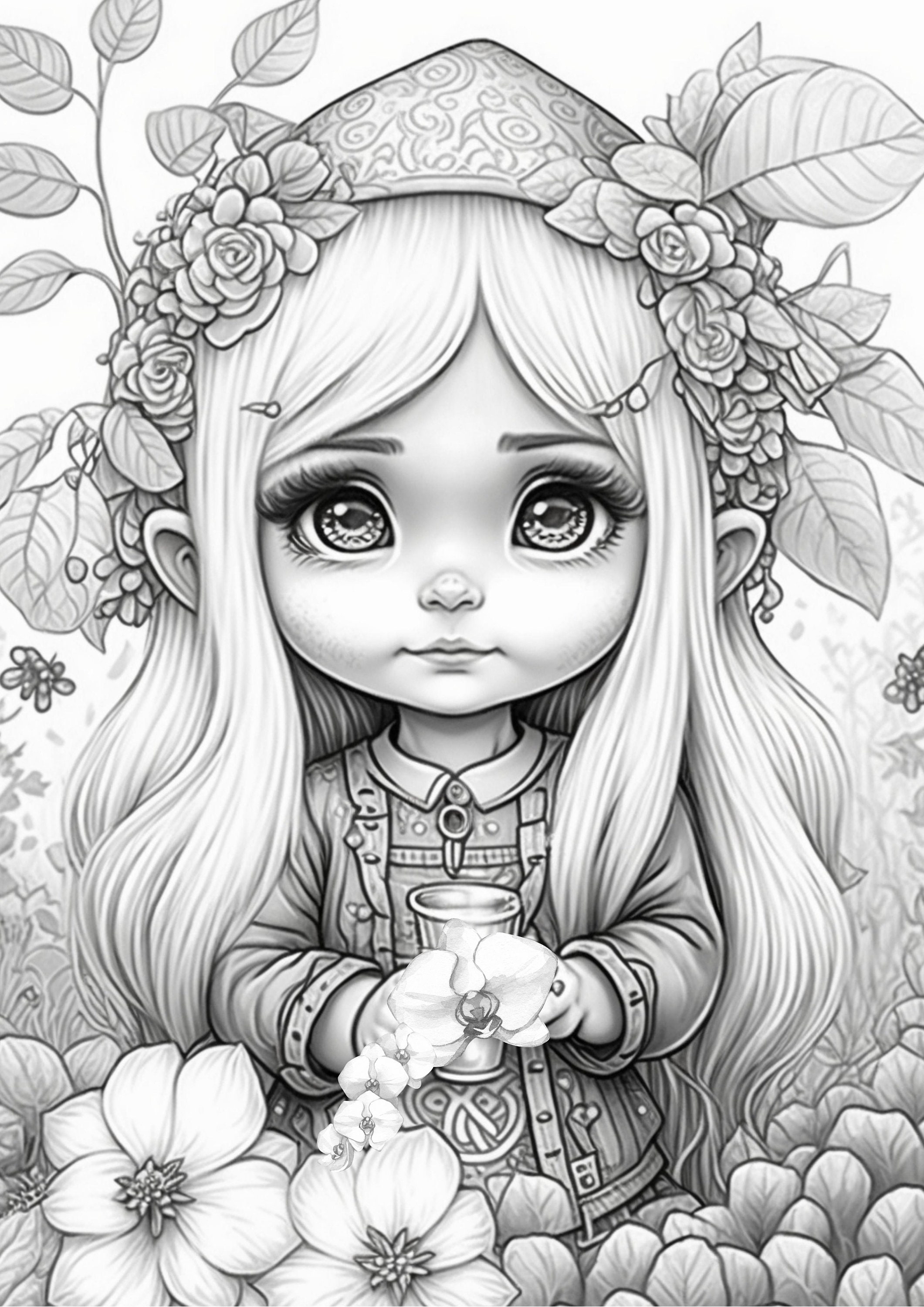 Cute Coloring Pages For Teenage Girls