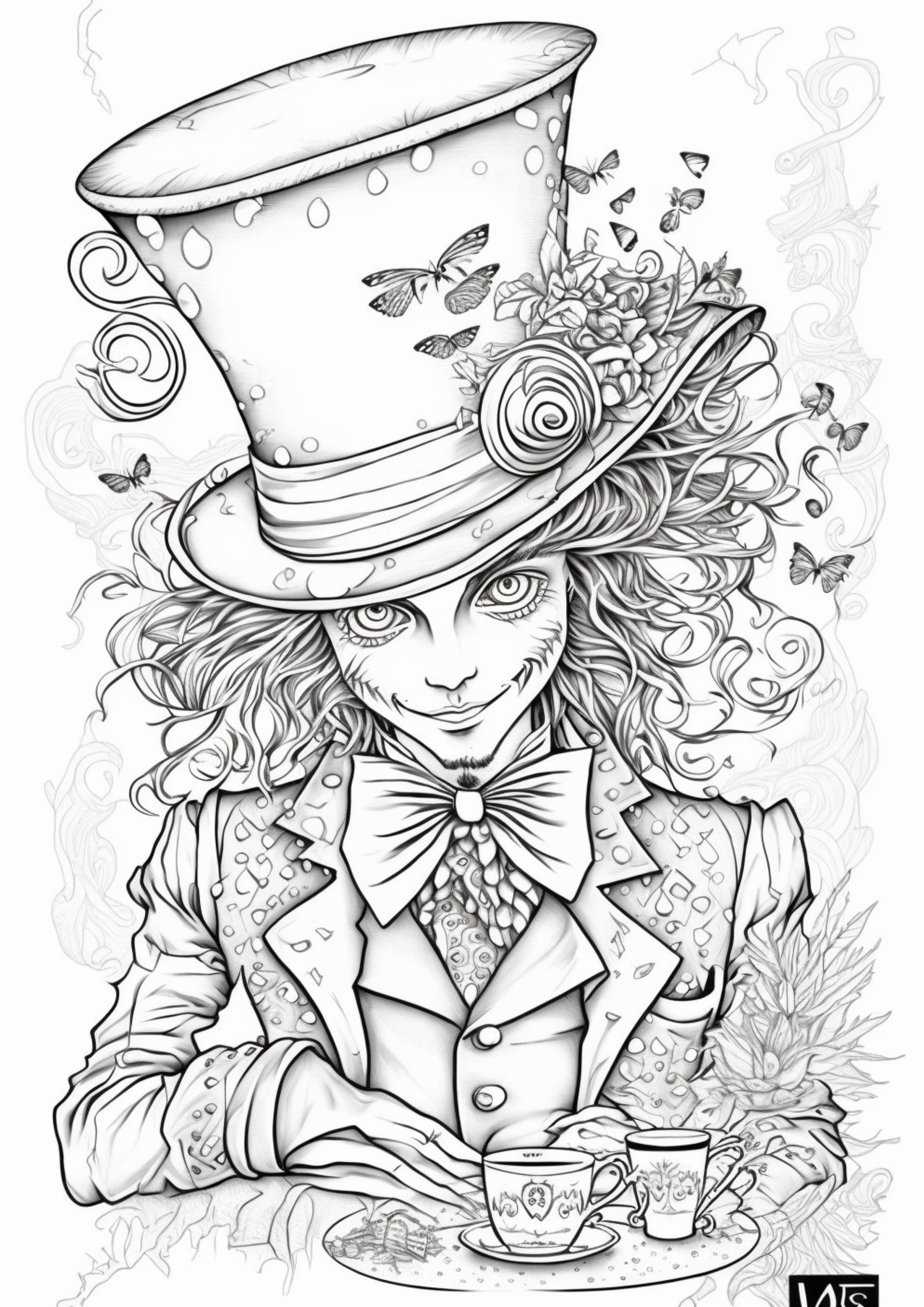 Mad Hatter Alice in Wonderland - Il Fullxfull.4660395270 Qnl2 