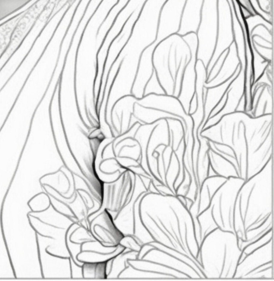 Adult Coloring Book Page /digital Download/coloring Page - Etsy
