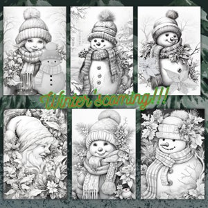 Winter is Coming Coloring Pages for Adults and Kids, Instant Download, Printable A4 , Ideal Gift ...