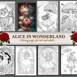 95 Alice in Wonderland Coloring - Il 300x300.4784878632 4gqr 