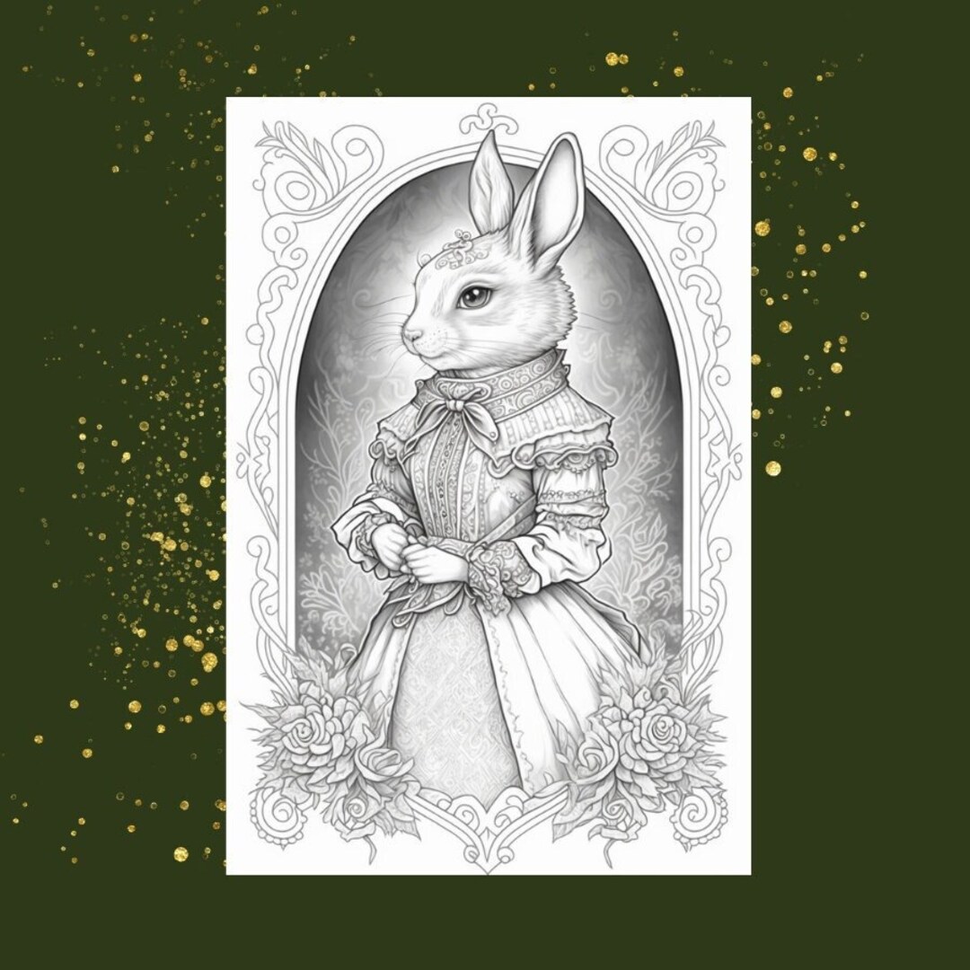 Adult and Kids Coloring Book Page, /digital Download/coloring Page ...