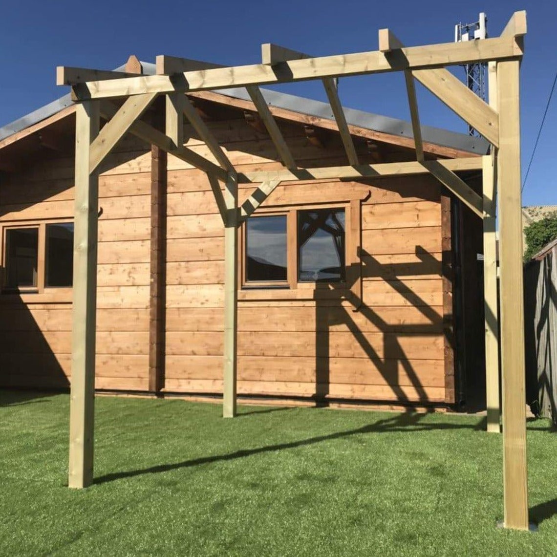 Extra Heavy Duty Timber Gazebo DIY Kit With Roof Frame Only Etsy UK