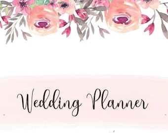 Printable wedding planner 26 pages