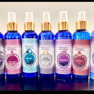 Essential Oil Spirit Spray/Pagan/Witch/Wiccan/Room Spray/Altar Spray/Spiritual Spray/crystal chip spray