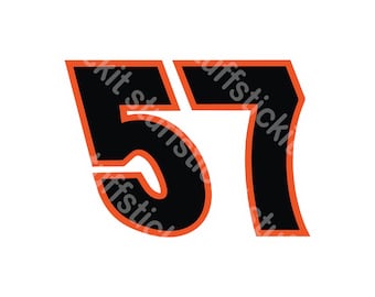 Kyle Larson #57 SVG Instant Download