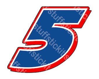 Kyle Larson #5 SVG Instant Download