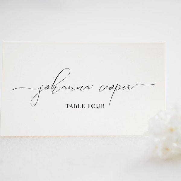 Place Card Calligraphy Template Etsy Canada Place Card Calligraphy Template Etsy Canada