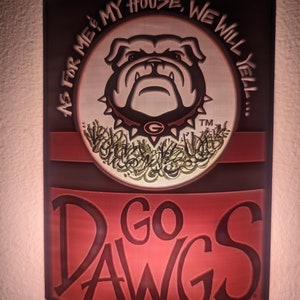 Georgia Bulldog Nightlight