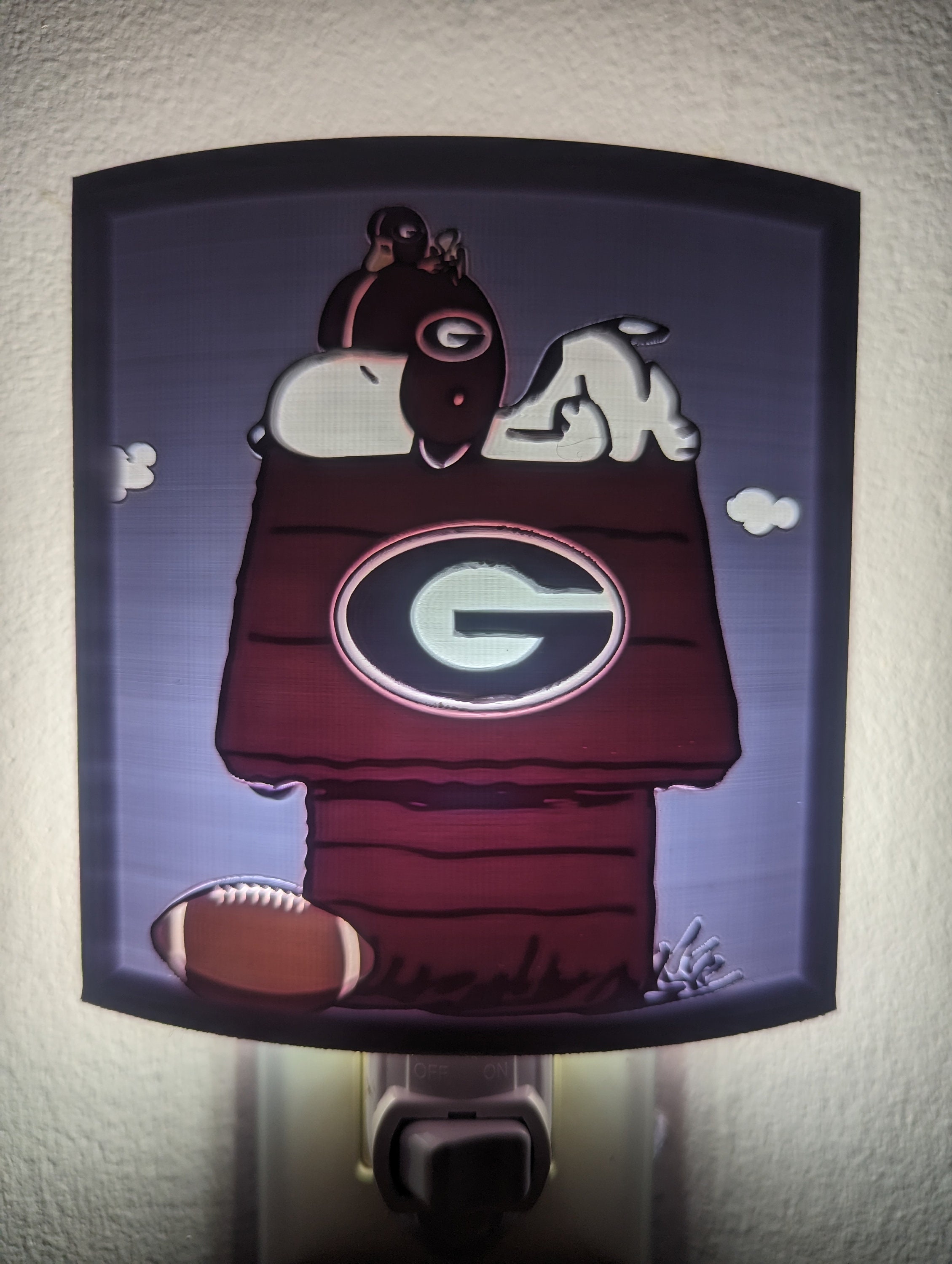 Snoopy Dawgs inspired nightlight.