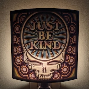 Just be kind Grateful Dead nightlight
