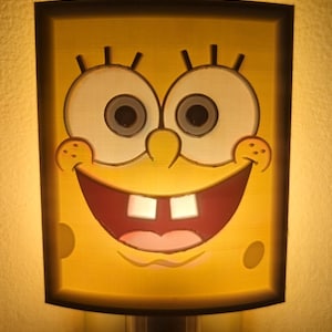 SpongeBob face nightlight