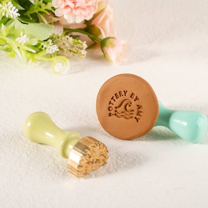 Clay Signature | Custom Pottery Stamp | Stamp For Clay |  Ceramics Stamp | Pottery Stamp | Personalised Clay Stamp | Custom Soap Stamp