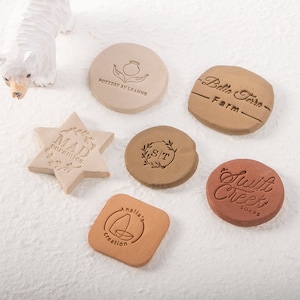 Stamp For Clay Custom Pottery Stamp Ceramics Stamp Clay Signature Pottery Stamp Personalized Clay Stamp Soap Stamp image 9