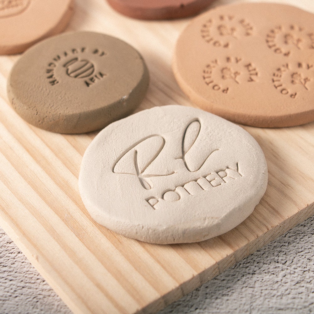 thumbnail image 2 of CRASPIRE Pottery Stamp For Clay Initial Alphabet S Handmade 1... 2 of 11