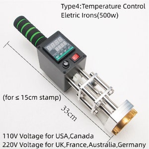 Electric Branding Irons,Woodworking Tools For Dad,Personalized Brand Iron For Wood,Custom Branding Iron,Free Shipping,High Quality,For Wood. +500W Iron (Auto)