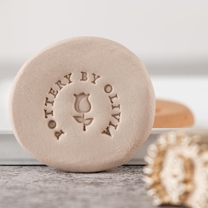 Rose Designs For Your Pottery | Custom Pottery Stamp | Ceramics Stamp | Gifts For Potter | Brass Mold For Clay | Soap Stamp |