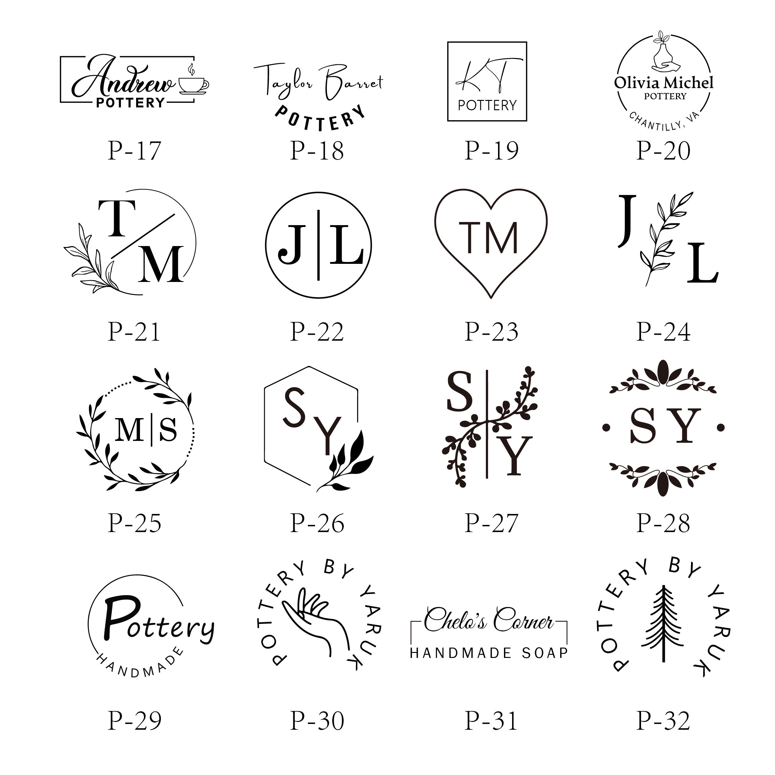 Custom Pottery Stamp | Personalized Clay Stamp | Lovely Animal Design | Stamp For Clay |  Ceramics Stamp | Pottery Stamp | Custom Soap Stamp