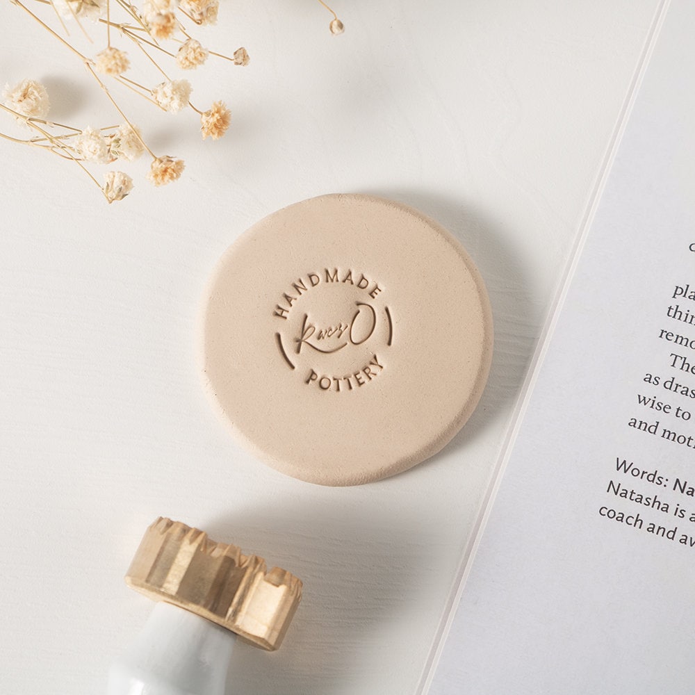 Custom Pottery Stamp | Personalized Clay Stamp | Lovely Animal Design | Stamp For Clay |  Ceramics Stamp | Pottery Stamp | Custom Soap Stamp