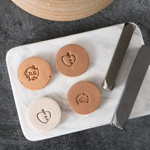 Timbres en métal personnalisés, timbre de poterie personnalisé, outils de poinçon d’estampage en métal, fournitures pour le bricolage estampillé à la main, fabrication de bijoux, timbre en acier personnalisé.