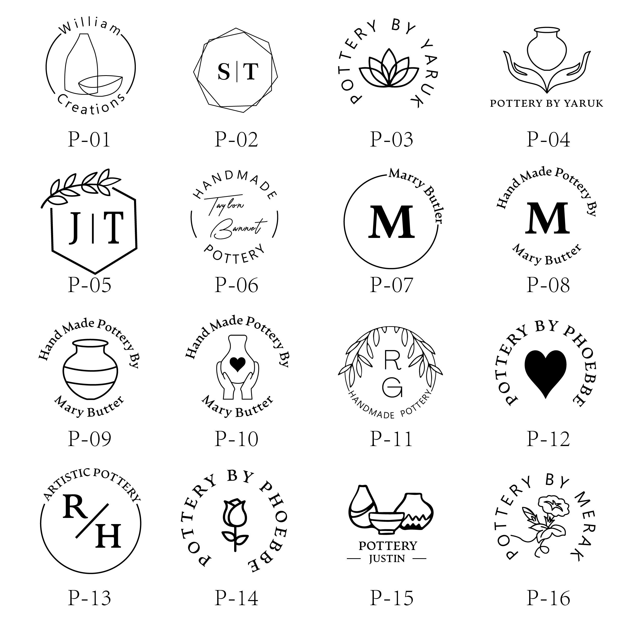 Custom Pottery Stamp | Personalized Clay Stamp | Lovely Animal Design | Stamp For Clay |  Ceramics Stamp | Pottery Stamp | Custom Soap Stamp