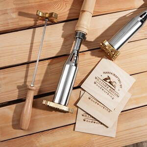 Hierro de marca personalizado para madera, hierro para marcar madera, herramientas de carpintería para papá, hierro de marca personalizado, envío gratis, alta calidad, para madera.
