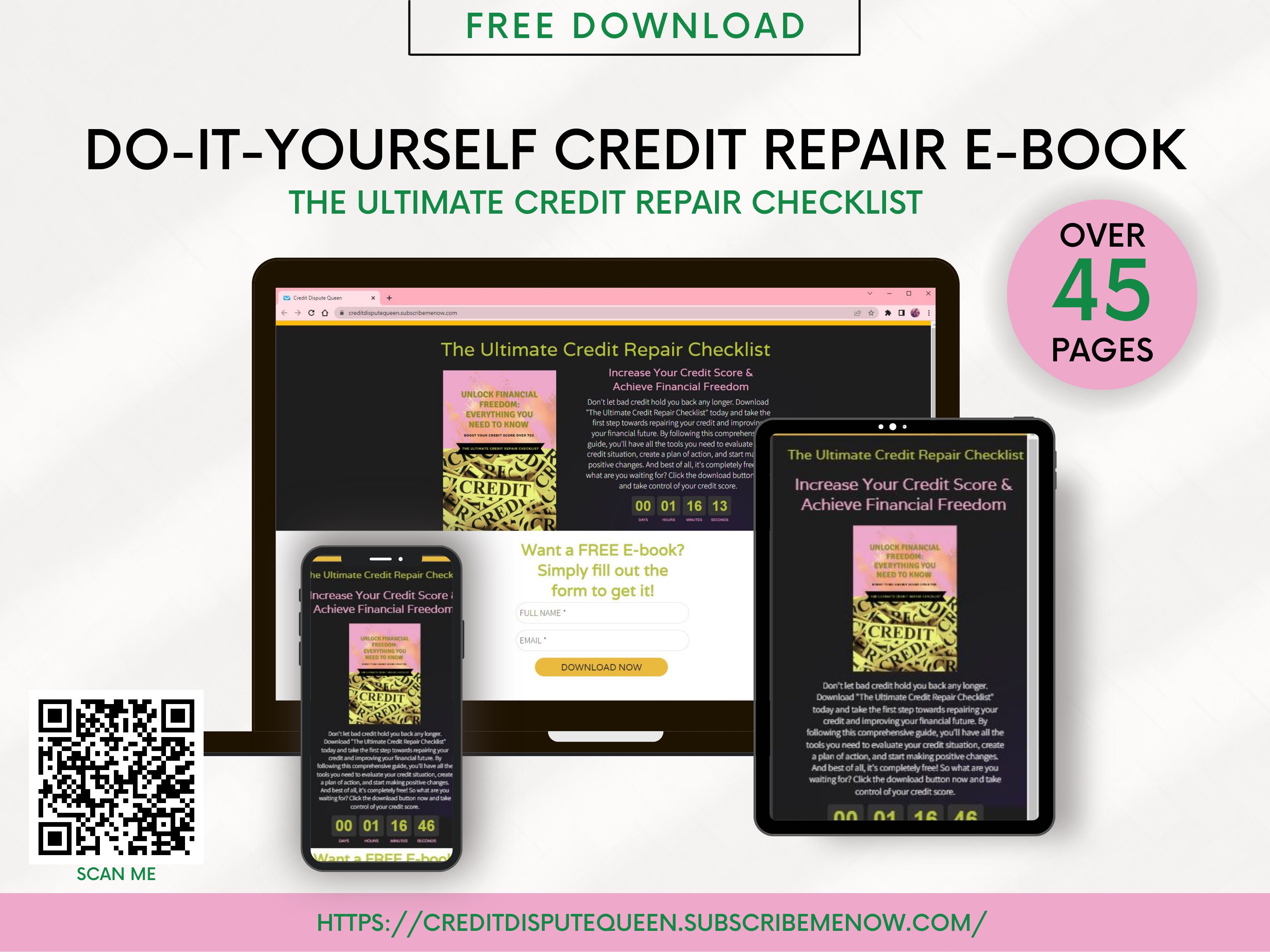 Credit Dispute Letter Template Bundle DIY Credit Repair Etsy