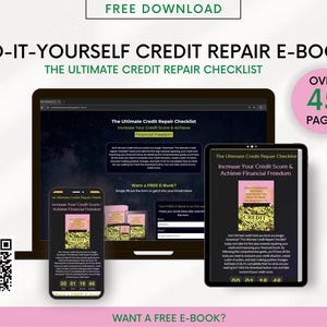 Private Label Rights Credit Repair Bundle | 180+ Dispute Letters, Email Templates & Business Kit | Editable PDF Word | Instant Download image 5