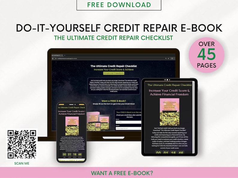 Private Label Rights Credit Repair Bundle | 180+ Dispute Letters, Email Templates & Business Kit | Editable PDF Word | Instant Download image 5