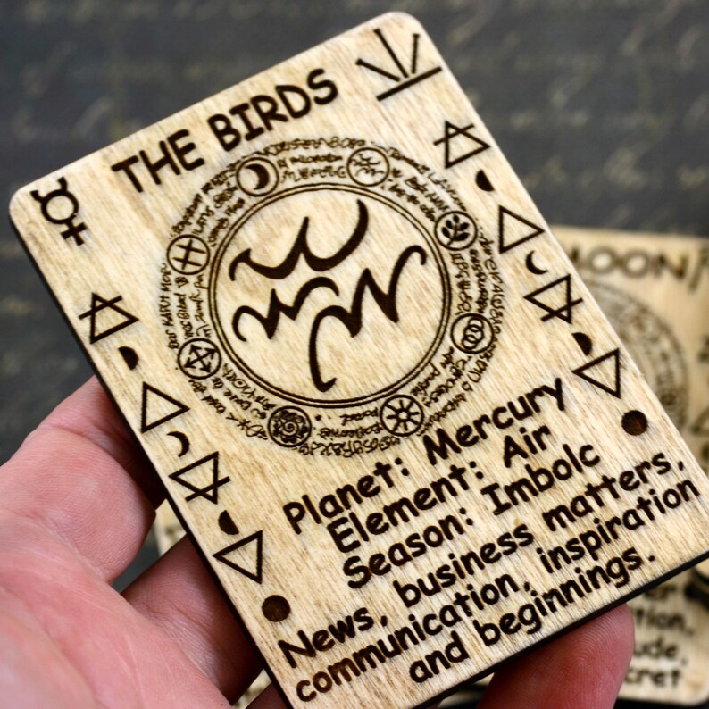 Basic Witch's Runes Cards Set of 8 Pcs With Box SVG Witchcraft Svg ...