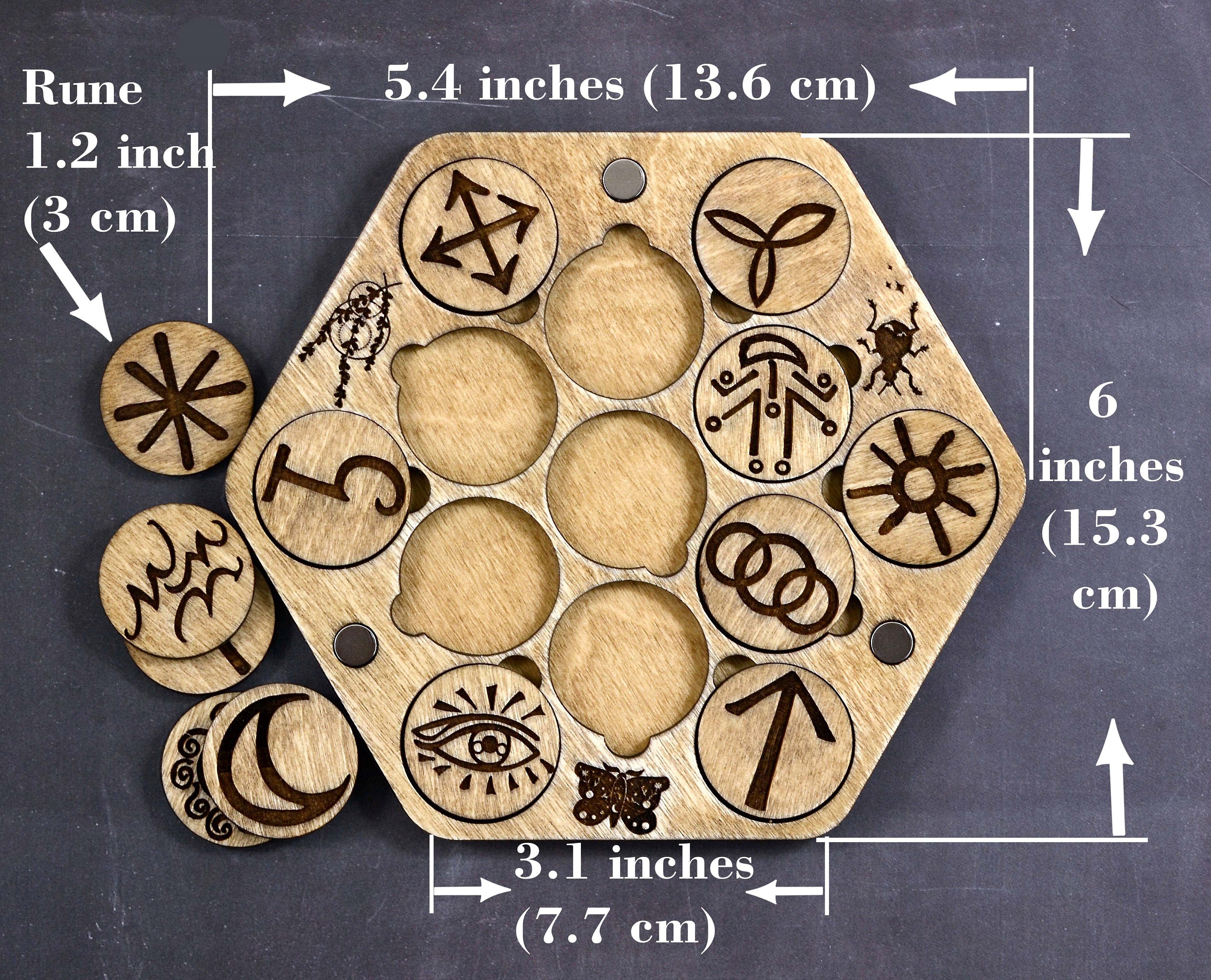 Fox Rune Drawing Fox Witch Rune Set in Wooden Box SVG Divination Tool Svg - Etsy UK
