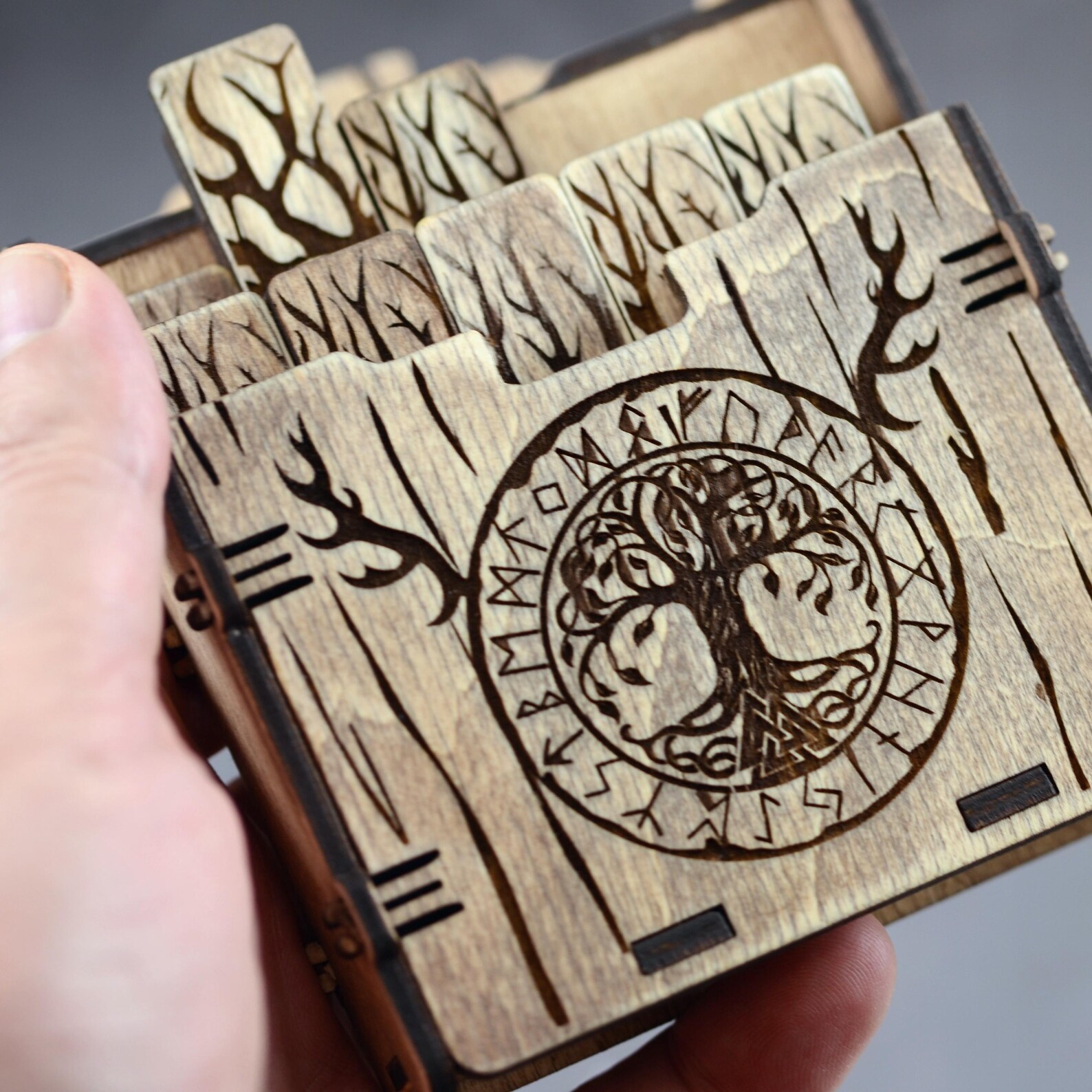 Tree of Life Rune Set SVG - Elder Futhark Runes Laser Cut Files ...